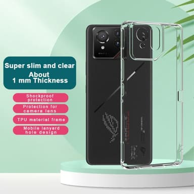 IMAK Asus ROG Phone 9 5G UX-5 Series Skal - Transparent