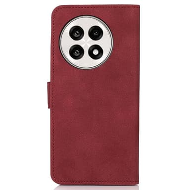 SKALO OnePlus 13R KHAZNEH Plånboksfodral - Röd