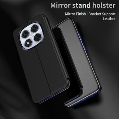 SKALO Xiaomi Redmi Note 14 Pro 5G Clear View Plånboksfodral - Lila