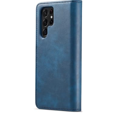 DG MING Samsung S25 Ultra 2-i-1 Magnet Plånboksfodral - Blå