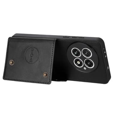 SKALO OnePlus 13 PU-Läder 2-Kortfack Skal - Svart