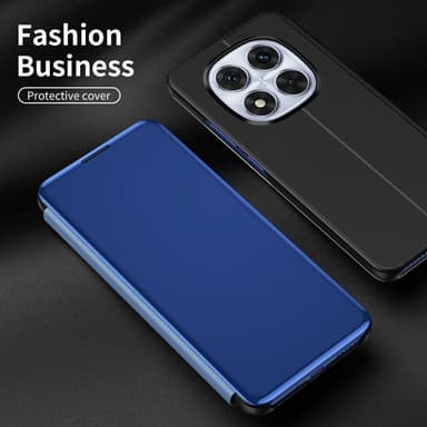 SKALO Xiaomi Redmi Note 14 Pro 5G Clear View Plånboksfodral - Lila