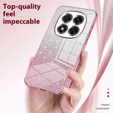 SKALO Xiaomi Redmi Note 14 Pro 5G Electroplating Glitter Skal - Lila