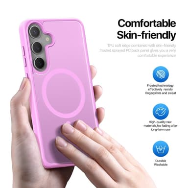 DUX DUCIS Samsung S25 Yind Series Matt Finish Skal - Rosa