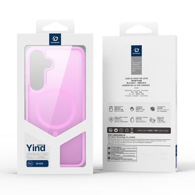 DUX DUCIS Samsung S25 Yind Series Matt Finish Skal - Rosa