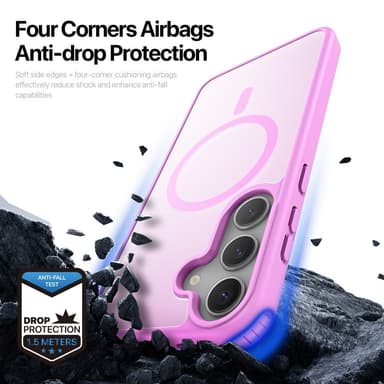 DUX DUCIS Samsung S25 Yind Series Matt Finish Skal - Rosa