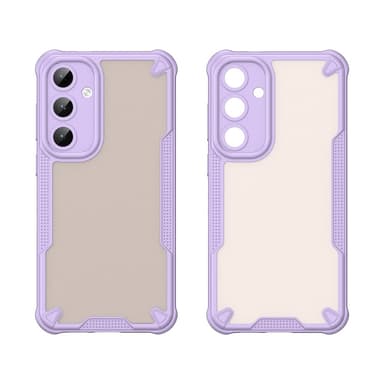 SKALO Samsung S25+ Armor Hybrid Frosted Skal - Lila