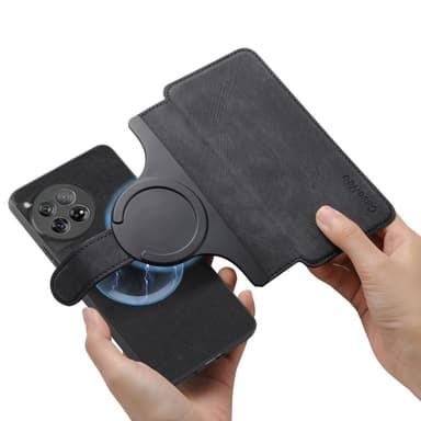 SKALO OnePlus 13 CASENEO MW-03 Plånboksfodral - Svart