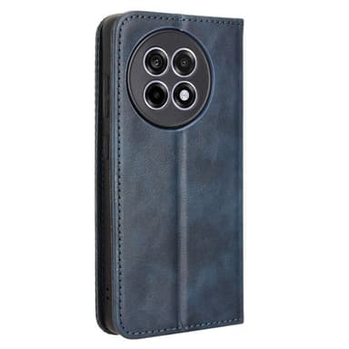 SKALO OnePlus 13R Embossed Premium Plånboksfodral - Blå
