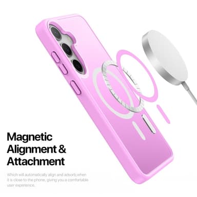 DUX DUCIS Samsung S25 Yind Series Matt Finish Skal - Rosa