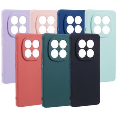 SKALO Xiaomi Redmi Note 14 Pro 5G Ultratunn TPU Skal - Röd
