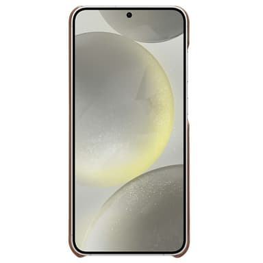 SKALO Samsung S25+ PU-Läder Korthållare Skal - Brun