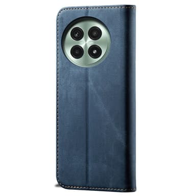SKALO OnePlus 13 Jeans Plånboksfodral - Blå