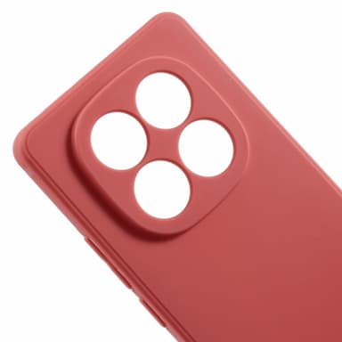 SKALO Xiaomi Redmi Note 14 Pro 5G Ultratunn TPU Skal - Röd