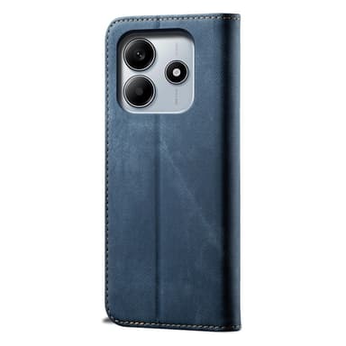 SKALO Xiaomi Redmi Note 14 5G Jeans Plånboksfodral - Blå