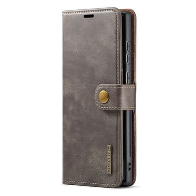 DG MING Samsung S25 Ultra 2-i-1 Magnet Plånboksfodral - Grå