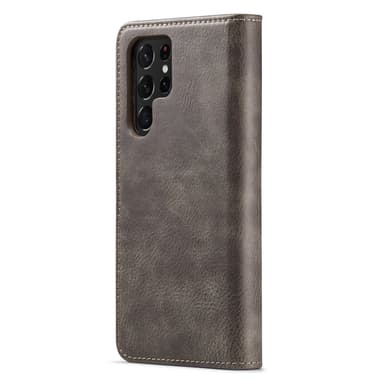 DG MING Samsung S25 Ultra 2-i-1 Magnet Plånboksfodral - Grå