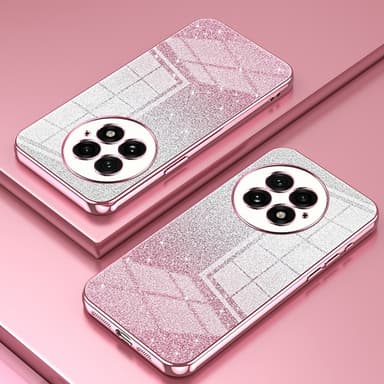 SKALO OnePlus 13 Electroplating Glitter Skal - Rosa