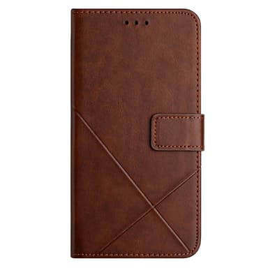 SKALO Xiaomi Redmi Note 14 5G PU-Läder Plånboksfodral - Brun