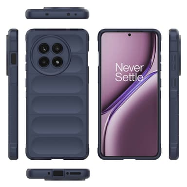 SKALO OnePlus 13R Rugged Bumpers TPU Skal - Mörkblå