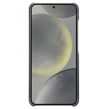 SKALO Samsung S25 PU-Läder Korthållare Skal - Blå