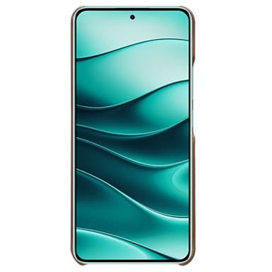 SKALO Xiaomi Redmi Note 14 5G PU-Läder Korthållare Skal - Brun