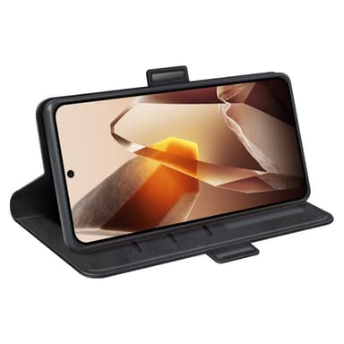 SKALO OnePlus 13 Premium ID Plånboksfodral - Svart