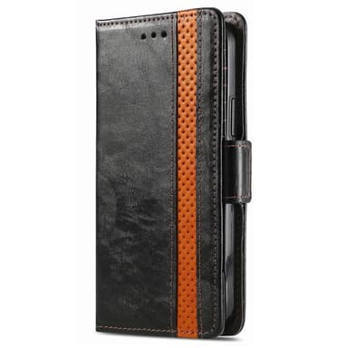 SKALO Xiaomi Redmi Note 14 5G CASENEO 002 Premium Plånboksfodral - Svart