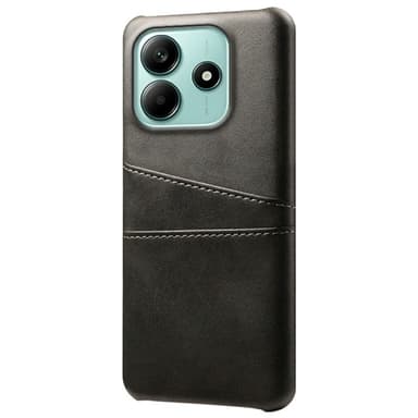 SKALO Xiaomi Redmi Note 14 5G PU-Läder Korthållare Skal - Svart