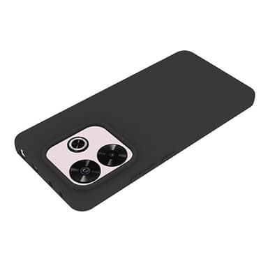 SKALO Xiaomi Redmi Note 14 5G Mattsvart Ultratunn TPU Skal - Svart