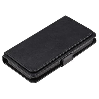SKALO Samsung S25+ KT 10-FACK Plånboksfodral - Svart
