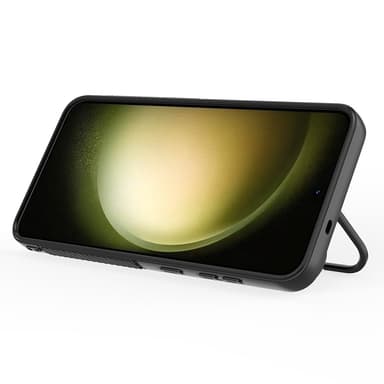 SKALO Samsung S25+ Ripple Texture Skal - Svart
