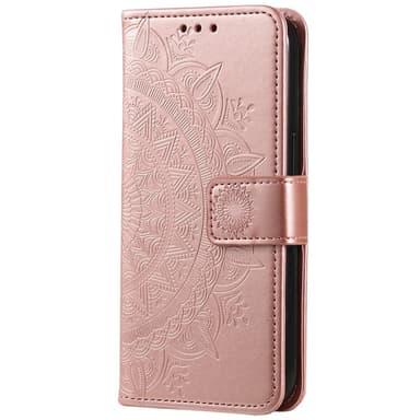 SKALO Xiaomi Redmi Note 14 5G Mandala Plånboksfodral - Roséguld
