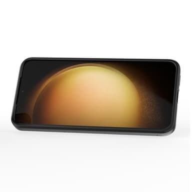 SKALO Samsung S25 Armor Metallring Skal - Svart
