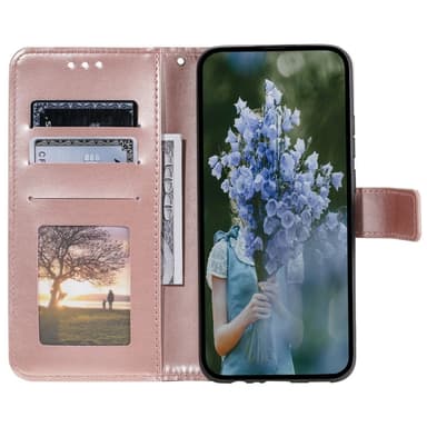SKALO Xiaomi Redmi Note 14 5G Mandala Plånboksfodral - Roséguld