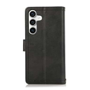 SKALO Samsung S25+ Big Wallet Plånboksfodral - Svart