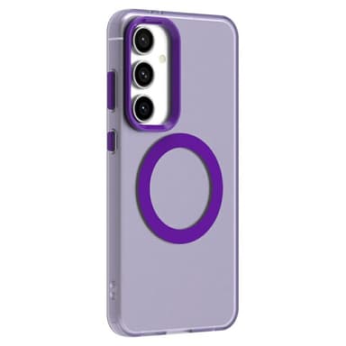 SKALO Samsung S25 Candy Series Hybrid Skal - Lila