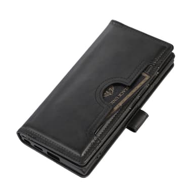 SKALO Samsung S24 Ultra Big Wallet Plånboksfodral - Svart