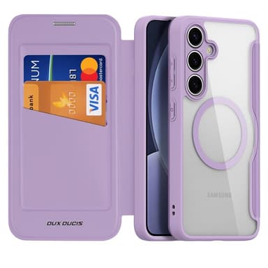 DUX DUCIS Samsung S25+ Skin X Pro Plånbok - Lila