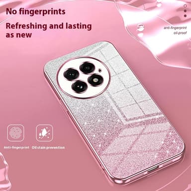 SKALO OnePlus 13 Electroplating Glitter Skal - Guld