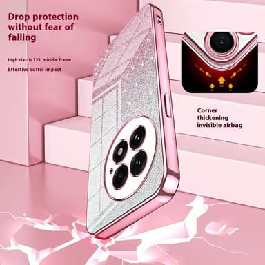 SKALO OnePlus 13 Electroplating Glitter Skal - Guld