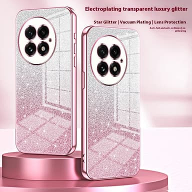 SKALO OnePlus 13 Electroplating Glitter Skal - Guld