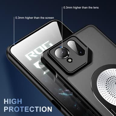 SKALO Asus ROG Phone 9 5G Graphene Heat Dissipation Skal - Svart