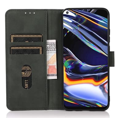 SKALO OnePlus 13 KHAZNEH Plånboksfodral - Grön