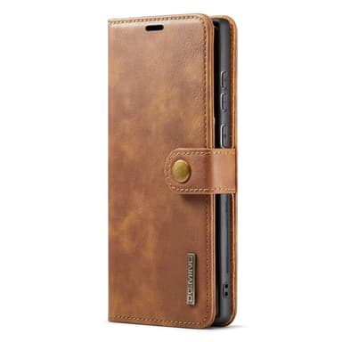 DG MING Samsung S25 Ultra 2-i-1 Magnet Plånboksfodral - Brun