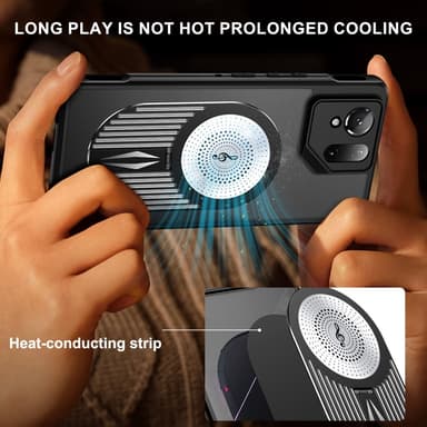 SKALO Asus ROG Phone 9 5G Graphene Heat Dissipation Skal - Svart