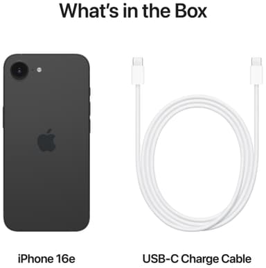 iPhone 16e smartphone 512GB (svart)