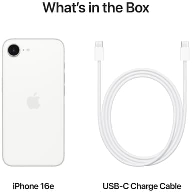 iPhone 16e smartphone 256GB (vit)