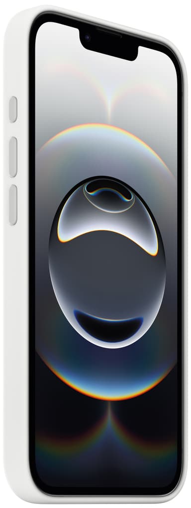 iPhone 16e silikonfodral (white)