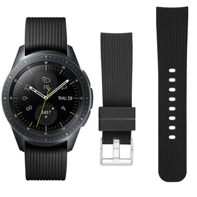 Klockarmband för Samsung Galaxy Watch 42 mm Svart